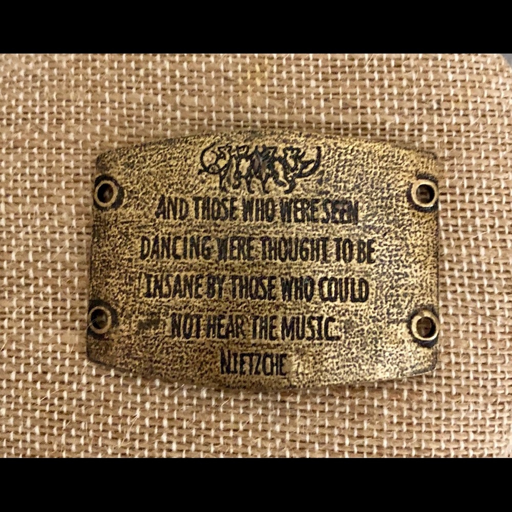 LENNY & EVA LARGE SENTIMENT (NWOT)